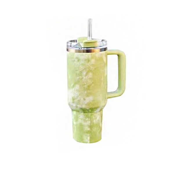 40oz Handle Stainless Steel Vacuum With Straw Car Vacuum Cup - Image 2