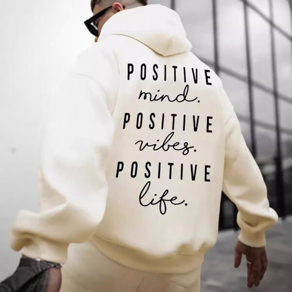 Fall Winter Fashion English Letter Print Hoodie - Image 8